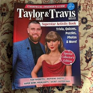 New Travis & Taylor activity colouring book
